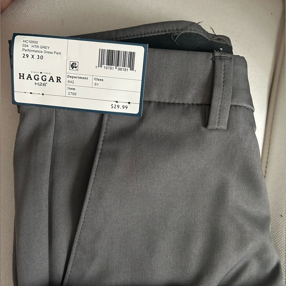 NWT Haggar Performance Dress pants 29x30
